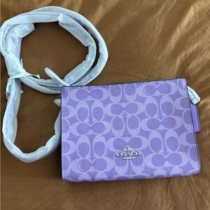 Coach Lavender Shoulder Bag
